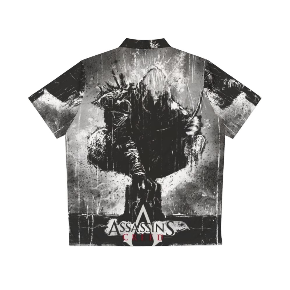 Assassin's Creed Cross Hawaiian Shirt - Back