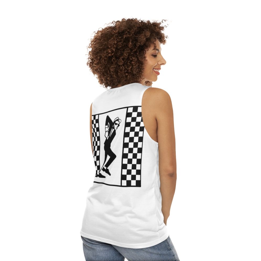 Unisex Rudeboy Ska Punk Reggae Retro Tank Top - women back