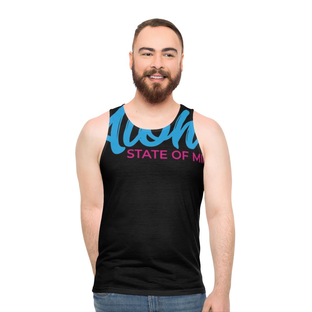 Aloha State of Mind Graphic Unisex Tank Top - men