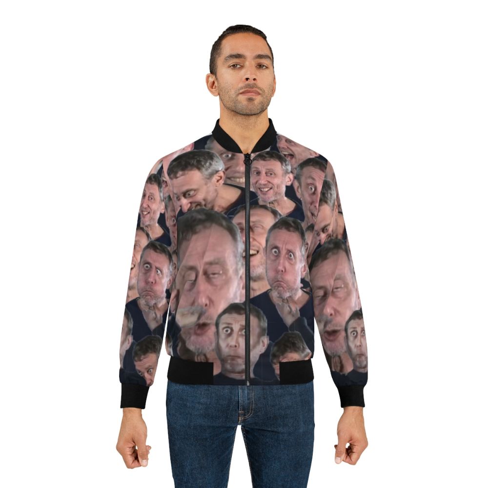 The Michael Rosen Collection Bomber Jacket featuring YTP-inspired design - Lifestyle