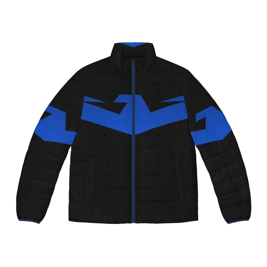 Nightwing Carbon Fiber Puffer Jacket featuring Dick Grayson, DC Comics superhero