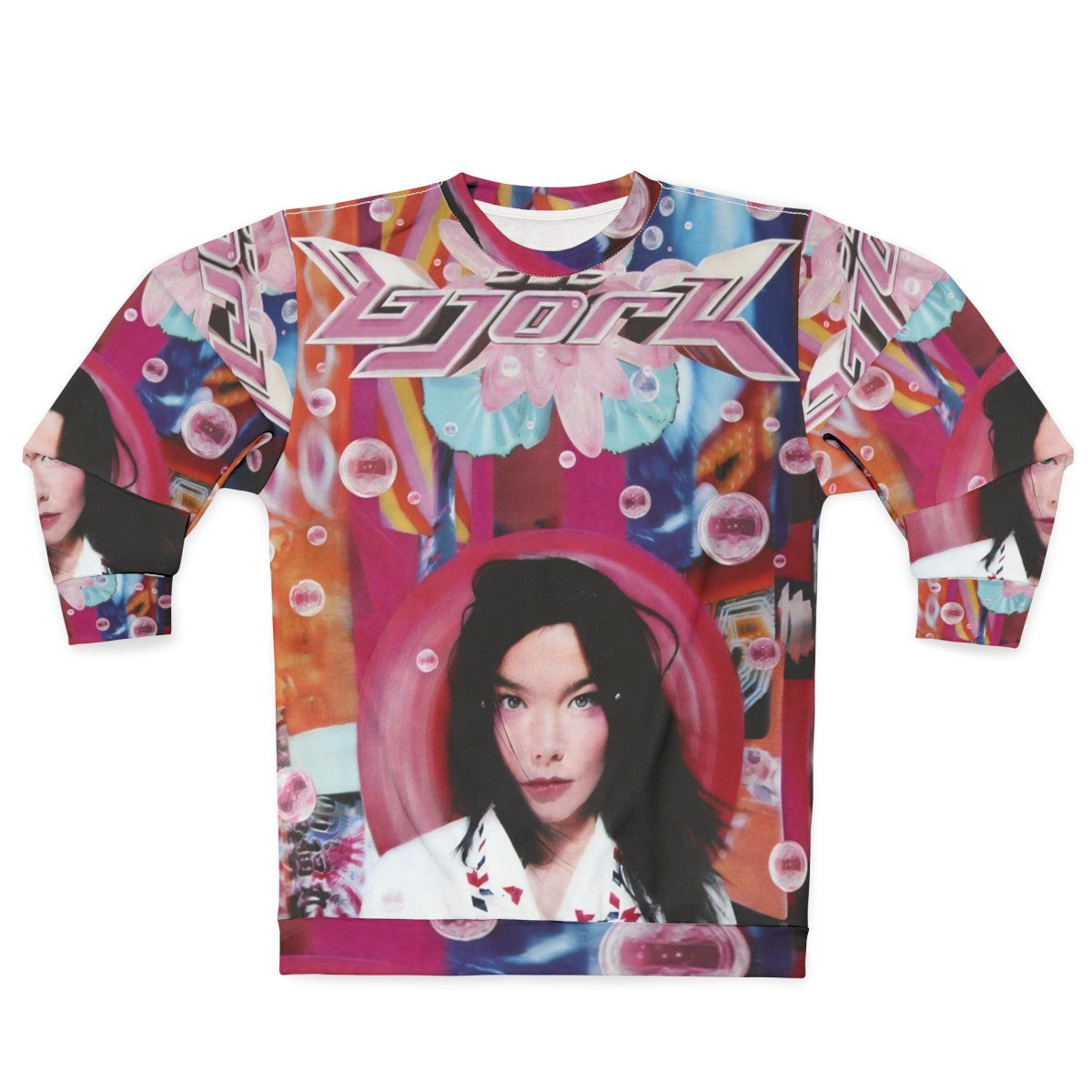 Björk Icelandic Sweatshirt featuring 90s music artist