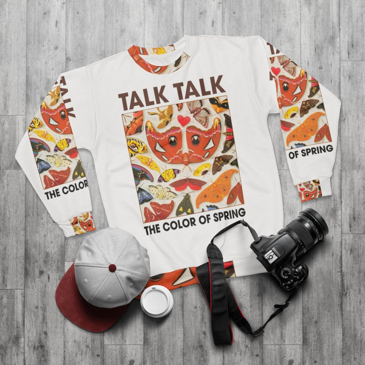 Talk Talk Band "The Color of Spring" Sweatshirt - flat lay