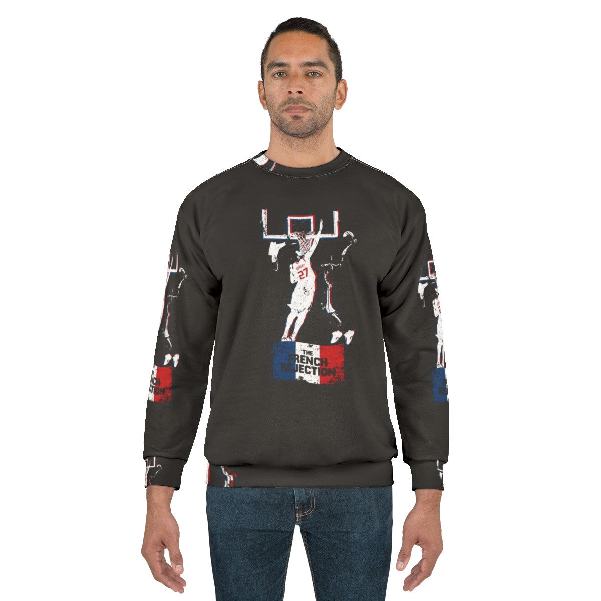 Rudy Gobert French Rejection Basketball Sweatshirt - men