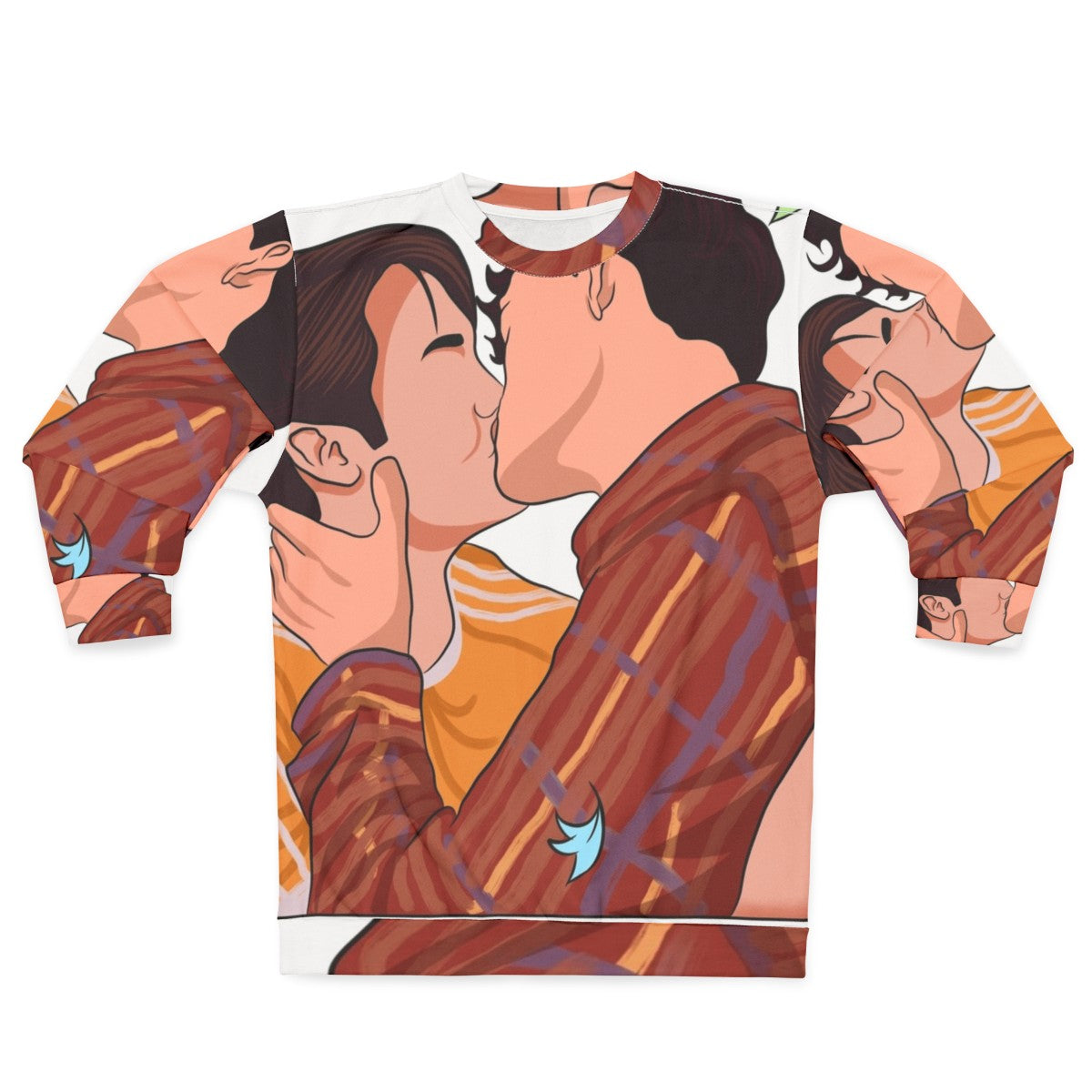 Heartstopper Nick and Charlie Kissing Sweatshirt