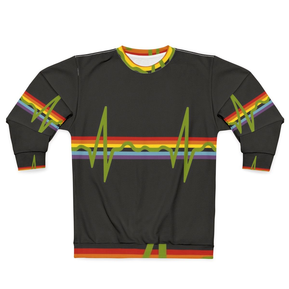 Dark Side of the Moon Gatefold Design Sweatshirt