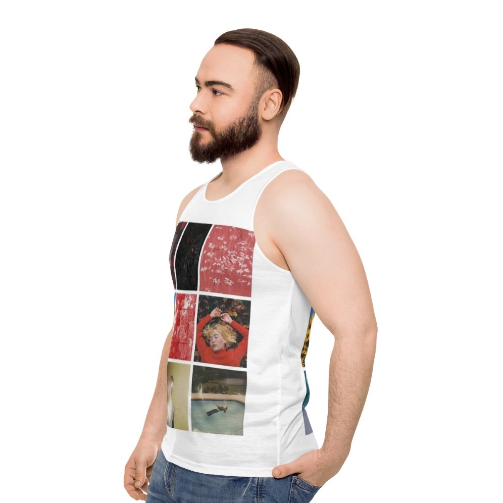 Girl in Red Unisex Pride Tank Top - men side