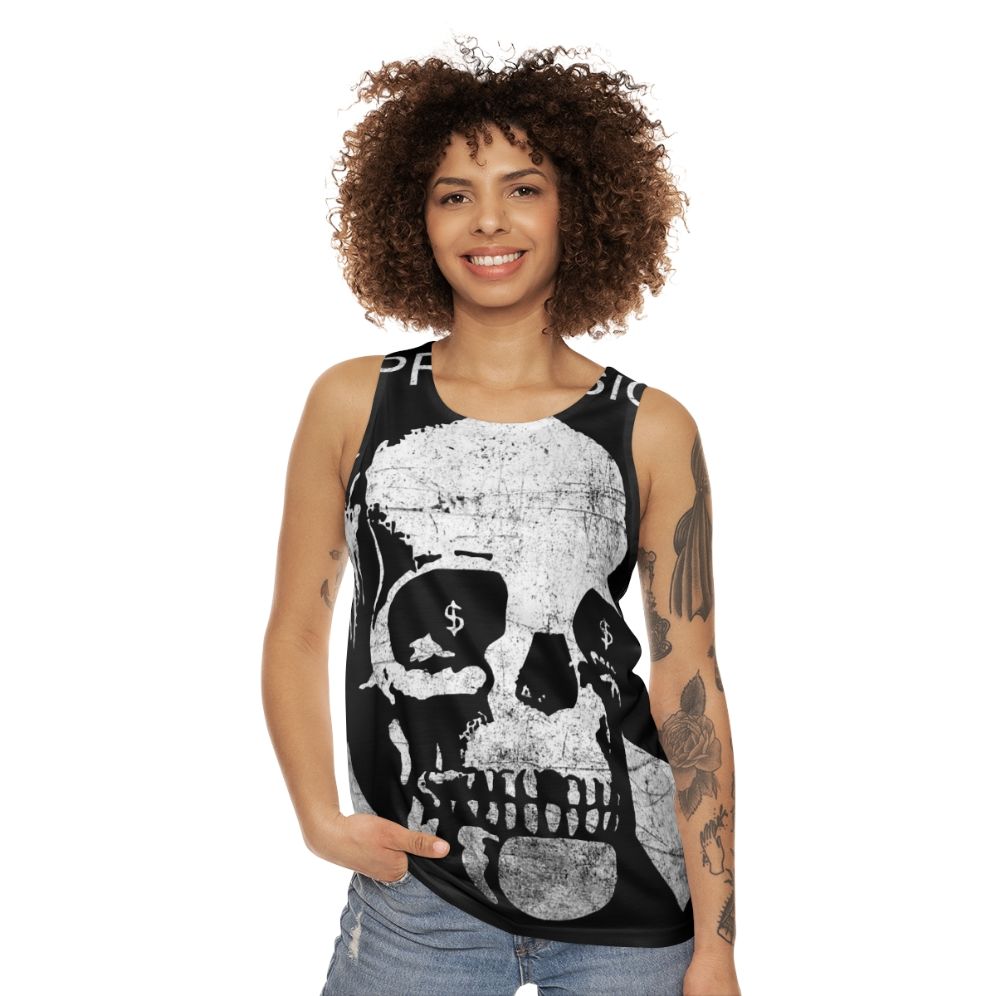 Unisex Depression Punk Rock Tank Top - women