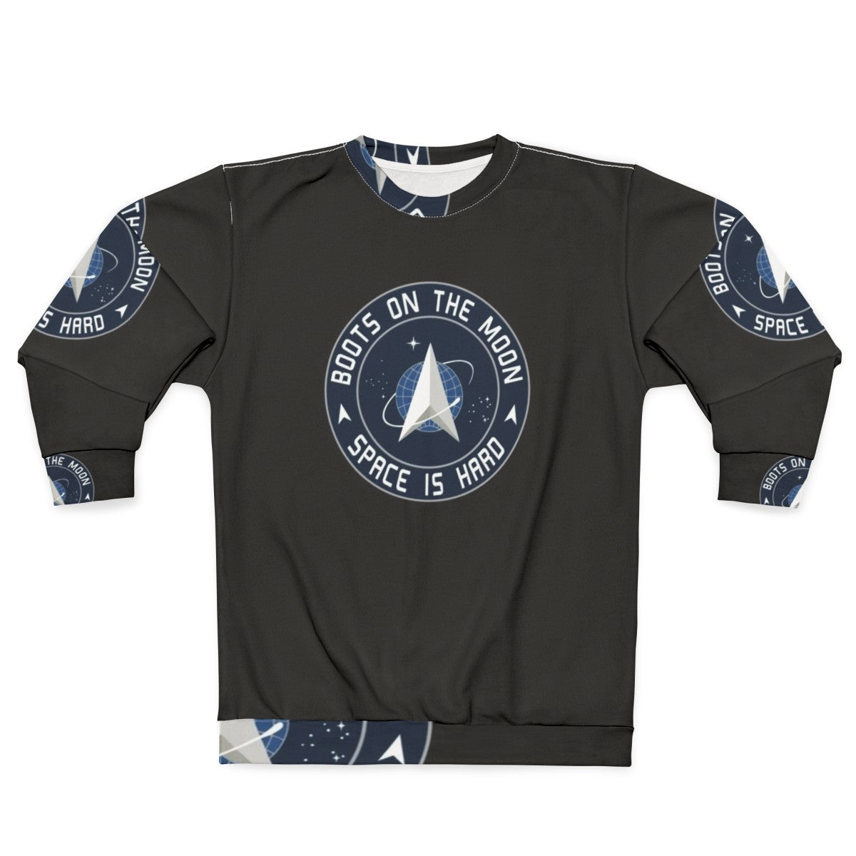 Space Force "Boots on the Moon" Sweatshirt