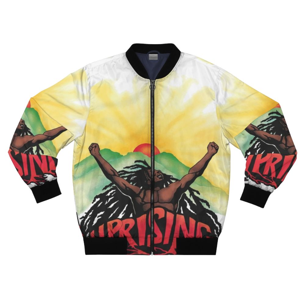 Reggae music-inspired Bob Uprising bomber jacket