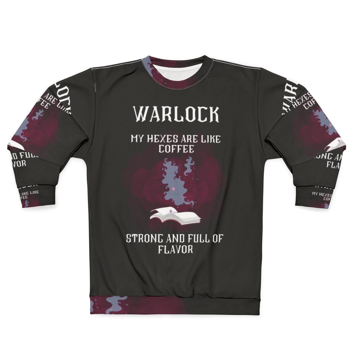 Warlock Sweatshirt - Fantasy Apparel for Gamers and Geeks