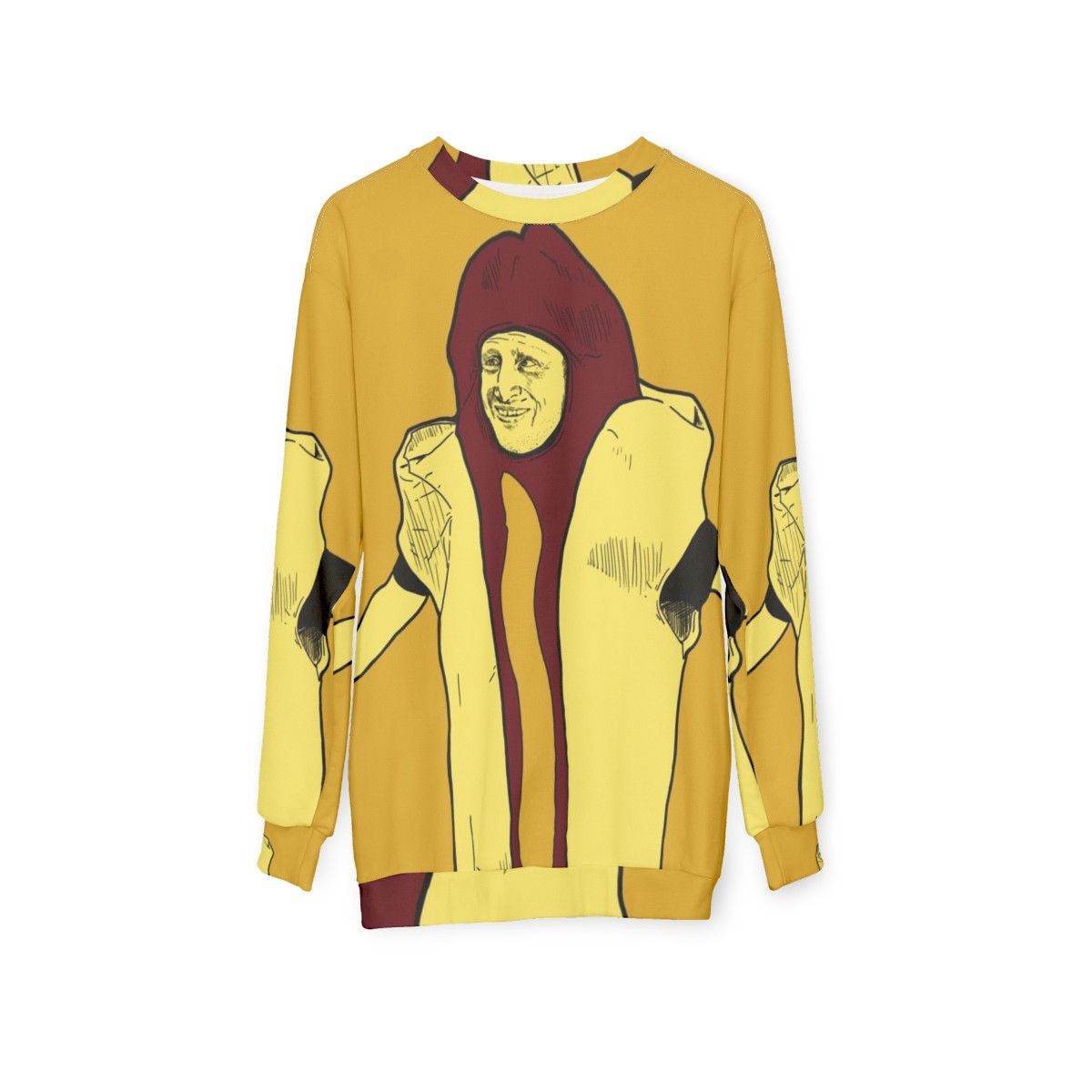 Hot Dog Car Crash 'I Think You Should Leave' Netflix Comedy Sweatshirt - hanging