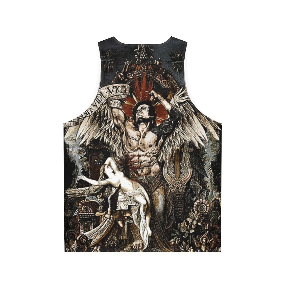 Zyzz Art Hq Artwork Unisex Tank Top - Back