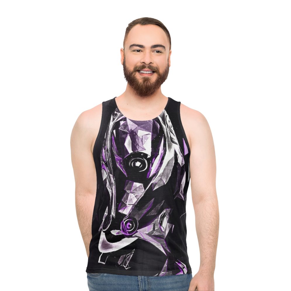 Mass Effect Tali Pilgrimage Unisex Tank Top - men