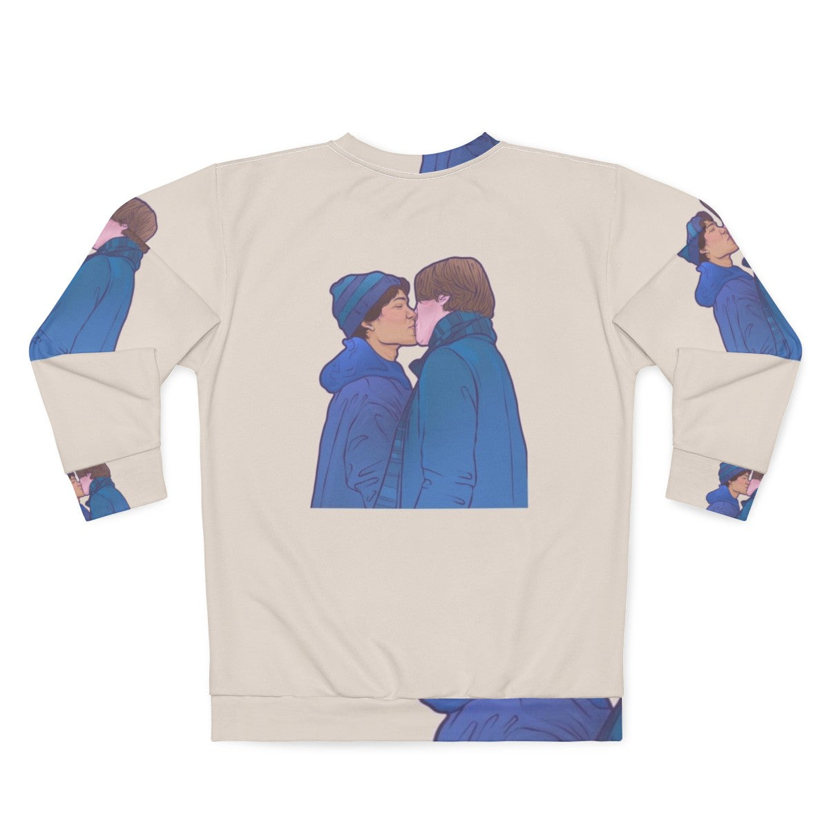 Young Royals Wilhelm and Simon Netflix Sweatshirt - Back