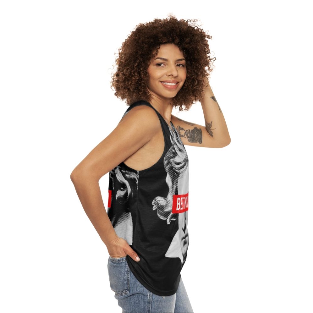 Beethoven Classical Music Unisex Tank Top - women side