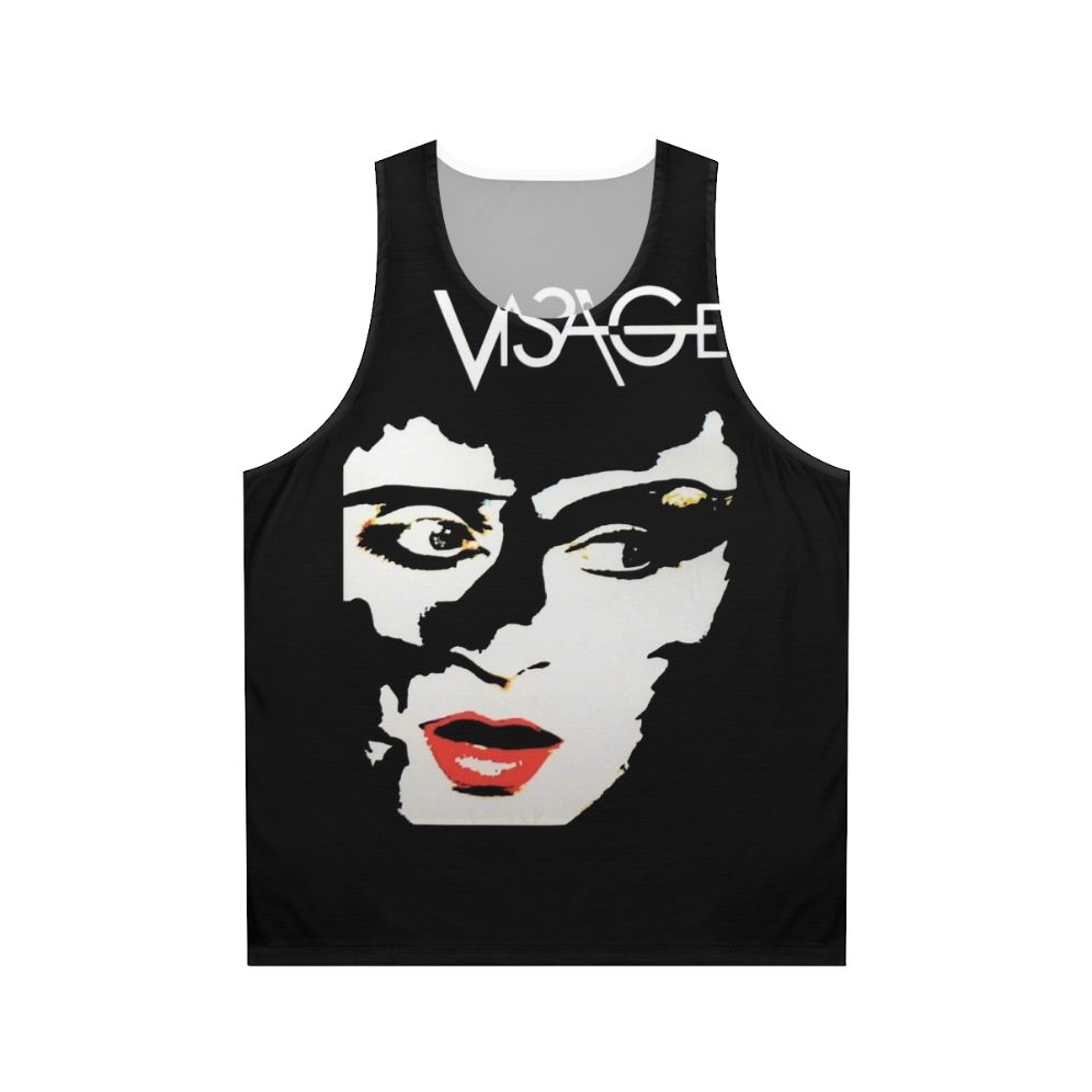 Unisex synth pop tank top