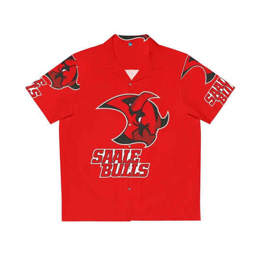 Saale Bulls Halle Ice Hockey Hawaiian Shirt