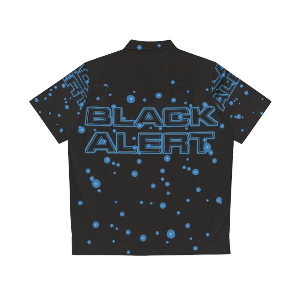 Black Alert Star Trek Discovery Hawaiian Shirt - Back