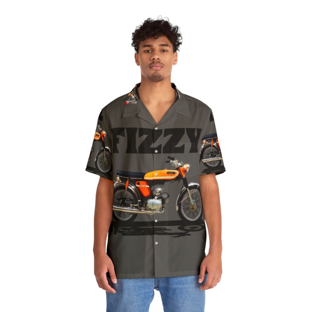 Fs1E Fizzy Motorcycle Hawaiian Shirt - People Front