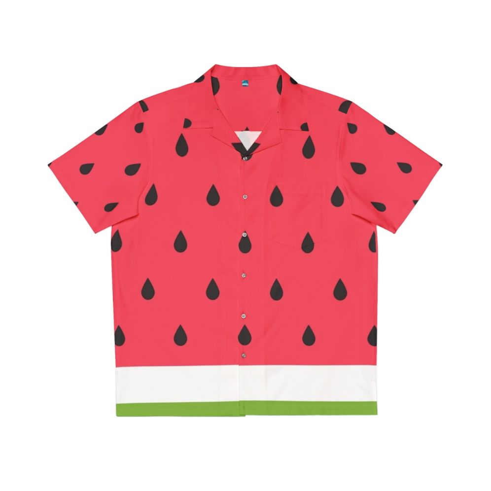 Watermelon abstract pattern Hawaiian shirt