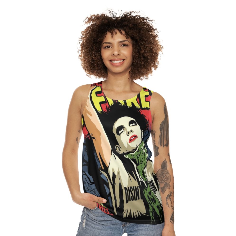 Retro Goth Horror 80s Unisex Tank Top - women