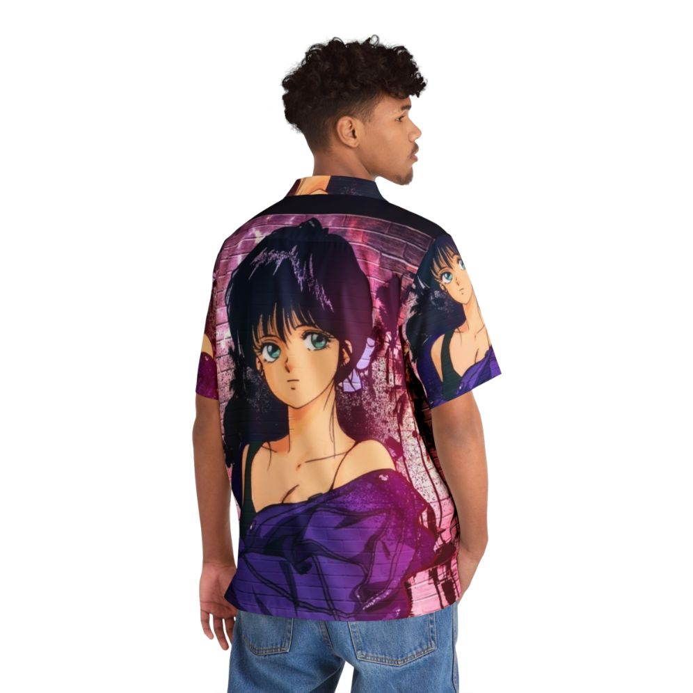 Kimagure Orange Road Madoka Anime Hawaiian Shirt - People Back