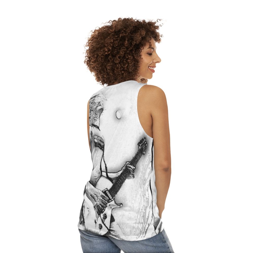 Steven Wilson Unisex Progressive Rock Tank Top - women back