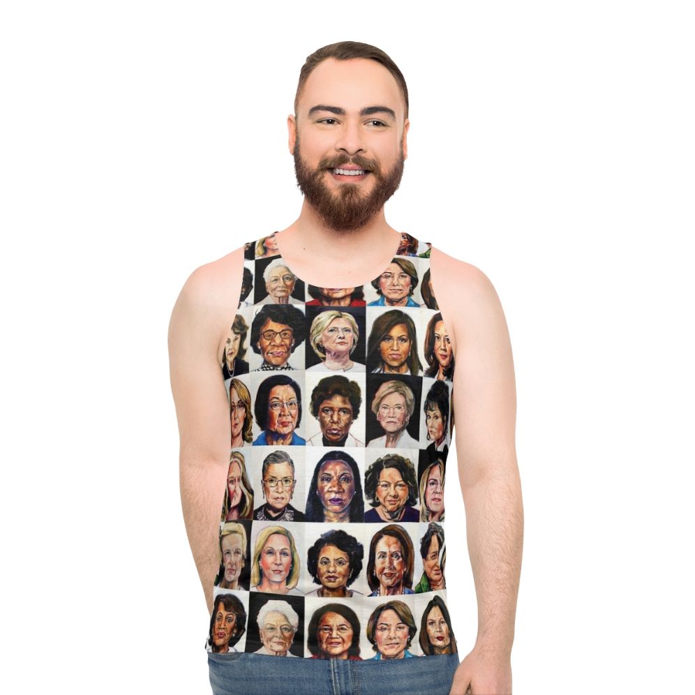 Sheroes 2020 Unisex Feminist Tank Top - men