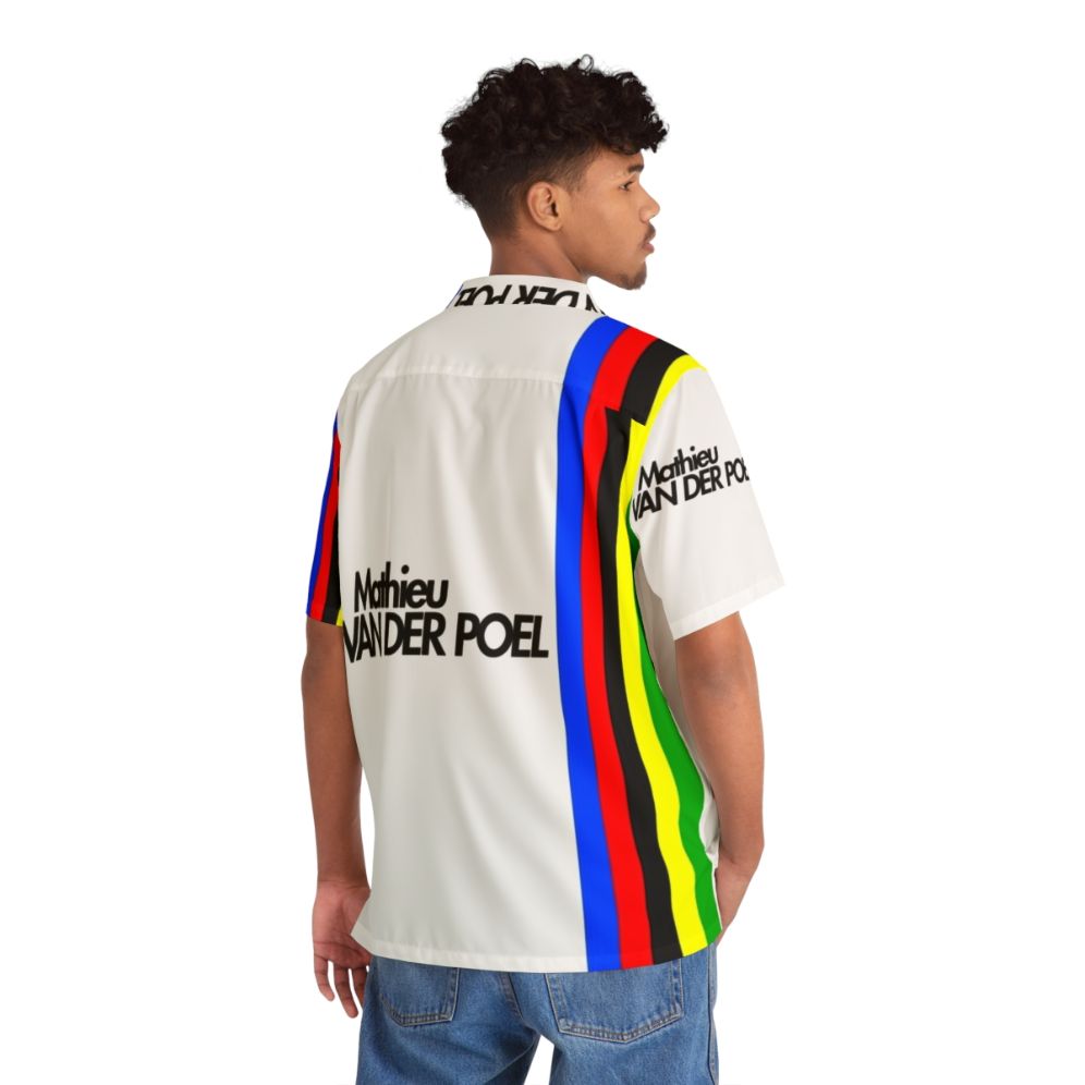 Mathieu Van Der Poel Cycling Hawaiian Shirt - People Back