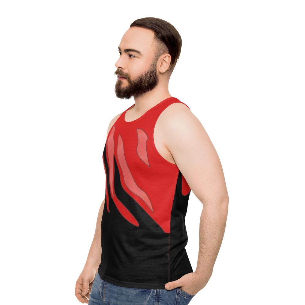 WWE Kane 2000 Big Red Machine Unisex Wrestling Tank Top - men side