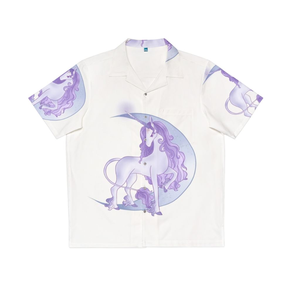 Magical unicorn moon Hawaiian shirt