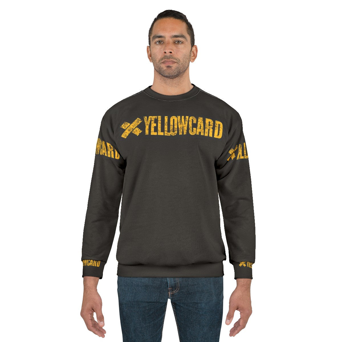 Yellowcard band sweatshirt - men