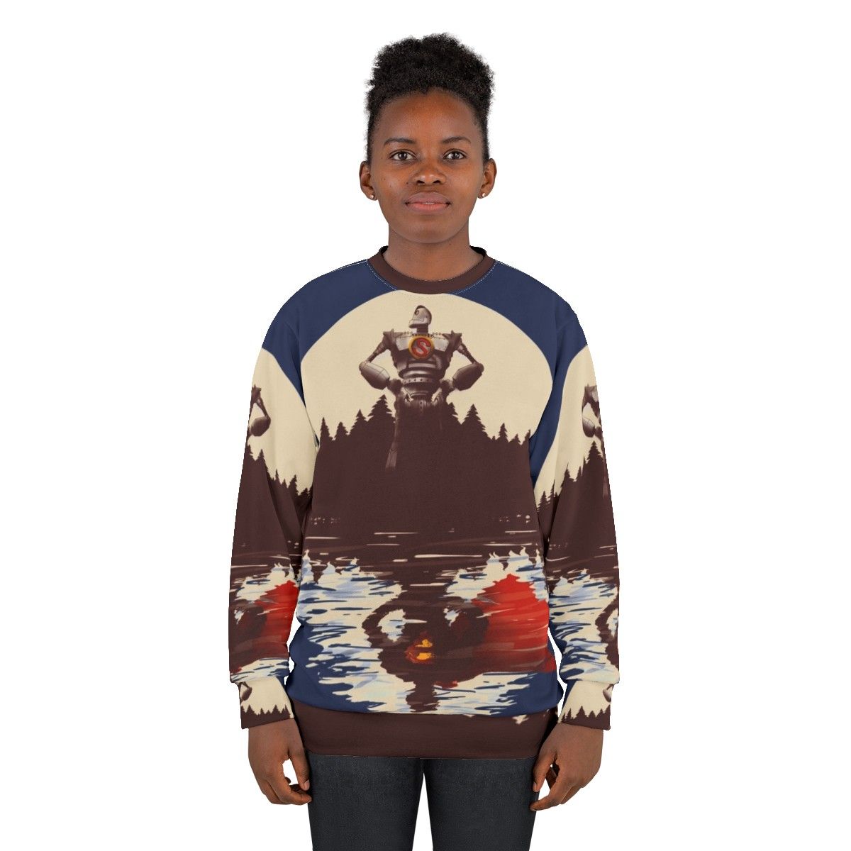 The Iron Giant Inspired Superhero Sweatshirt - women