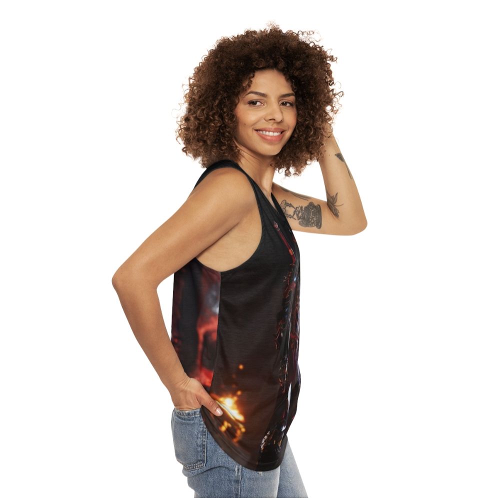 Baldurs Gate 3 Unisex Tank Top - women side