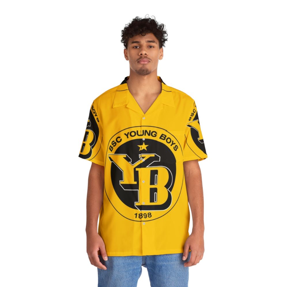 BSC Young Boys Hawaiian Shirt - People Front