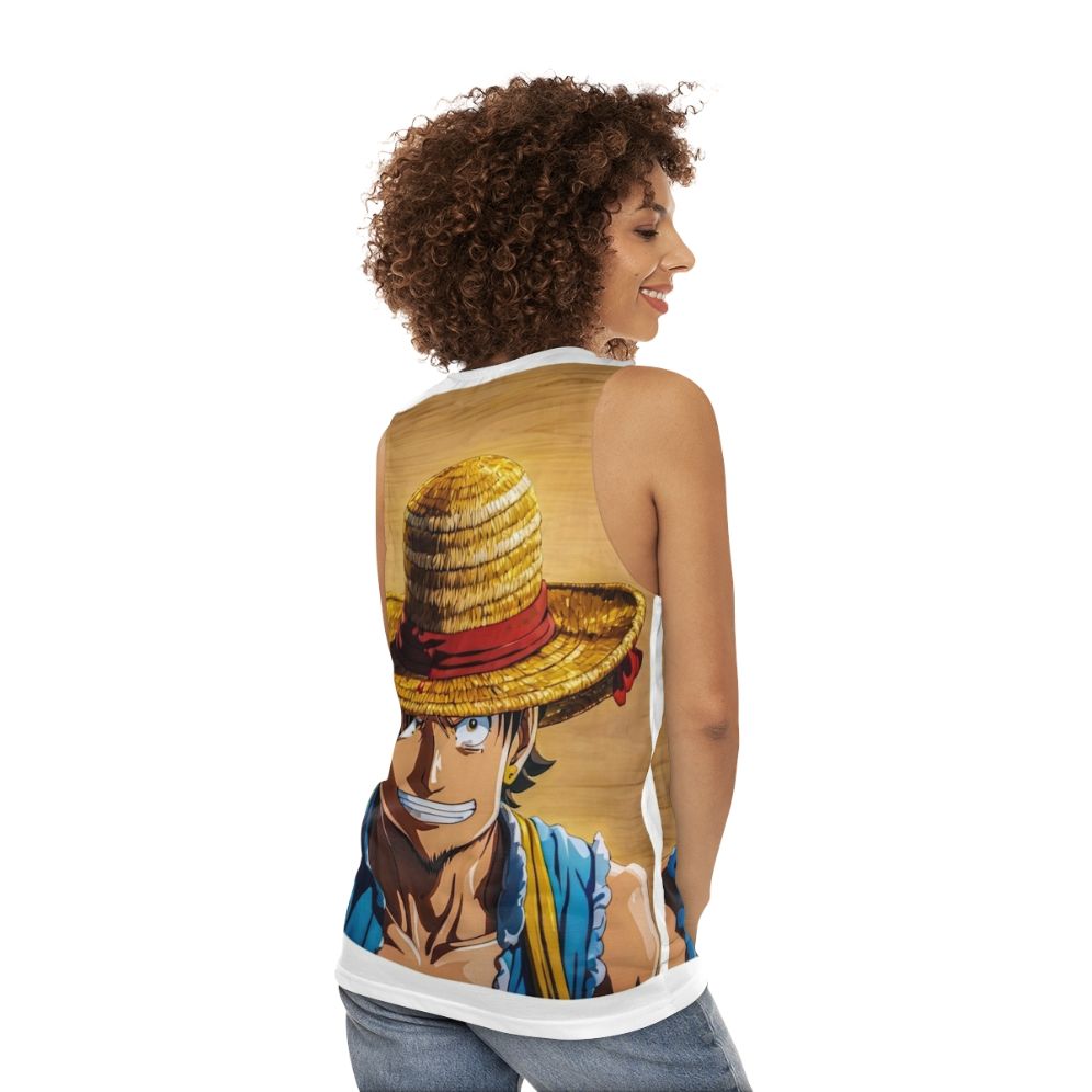 Bounty Unisex Tank Top with Versatile Graphic Design - women back