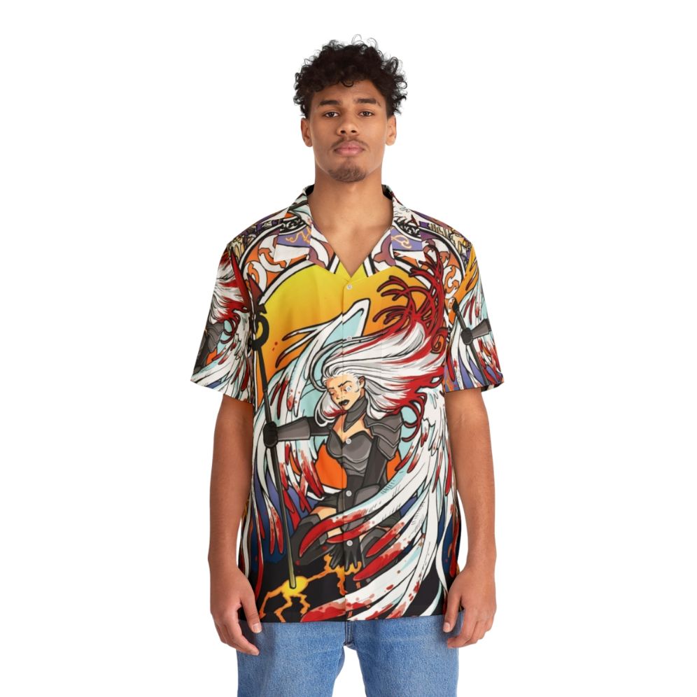 Avacyn The Purifier Fantasy Hawaiian Shirt - People Front