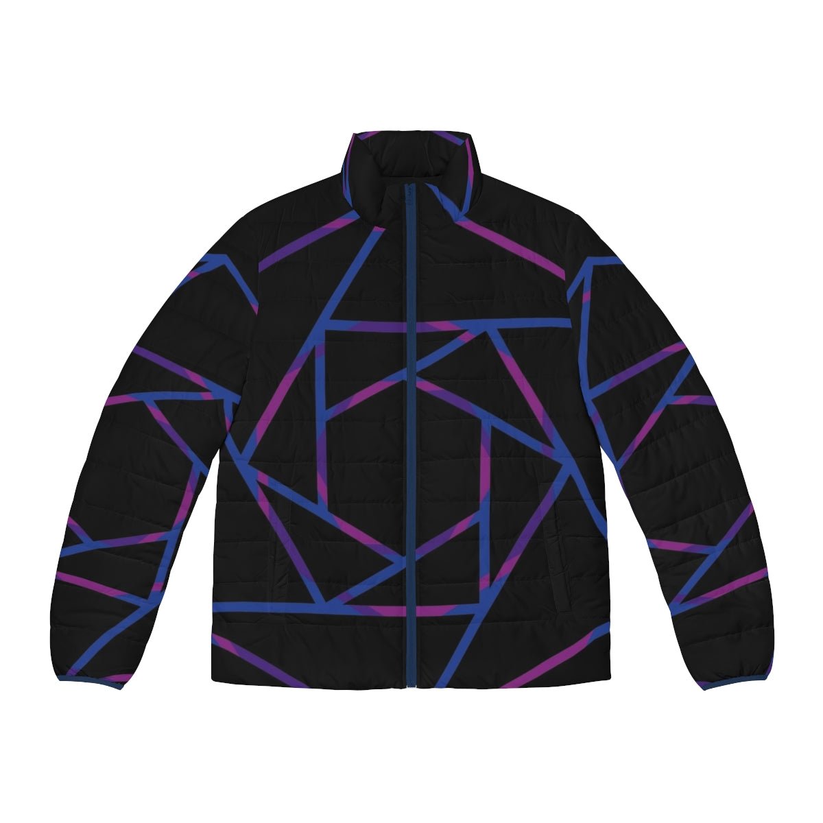 Constellation Dag Crypto Puffer Jacket with Constellation and Altcoin Branding