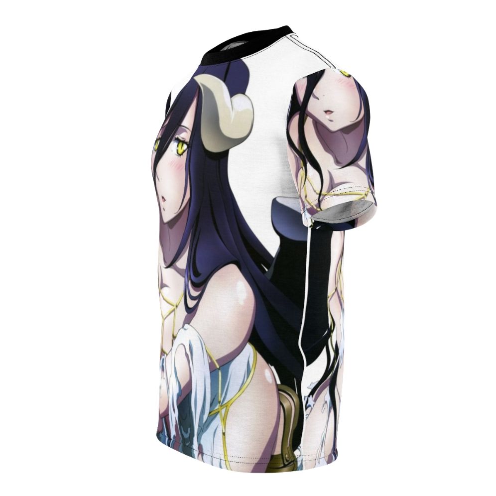 Overlord inspired Albedo anime graphic tee featuring the popular character - men left