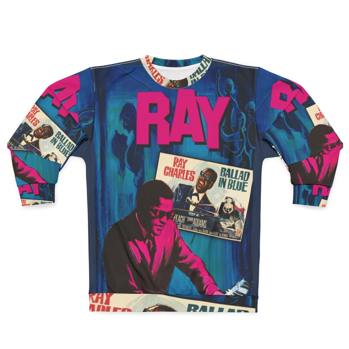 Ray Charles "Ballad in Blue" Sweatshirt