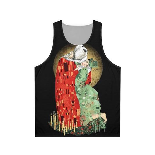 Dracula and Mina's Romantic Vampire Horror Tank Top