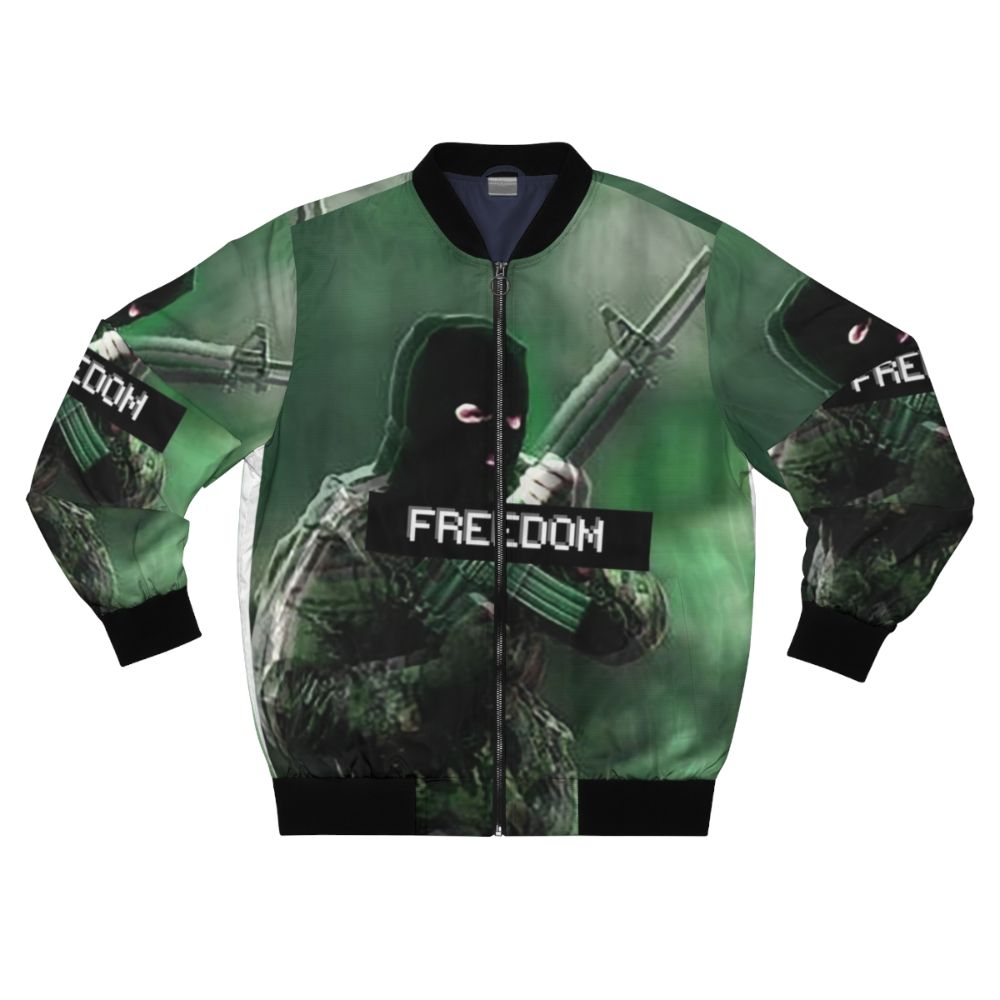 Irish Freedom Bomber Jacket - Celebrate Ireland's Heritage with this iconic design