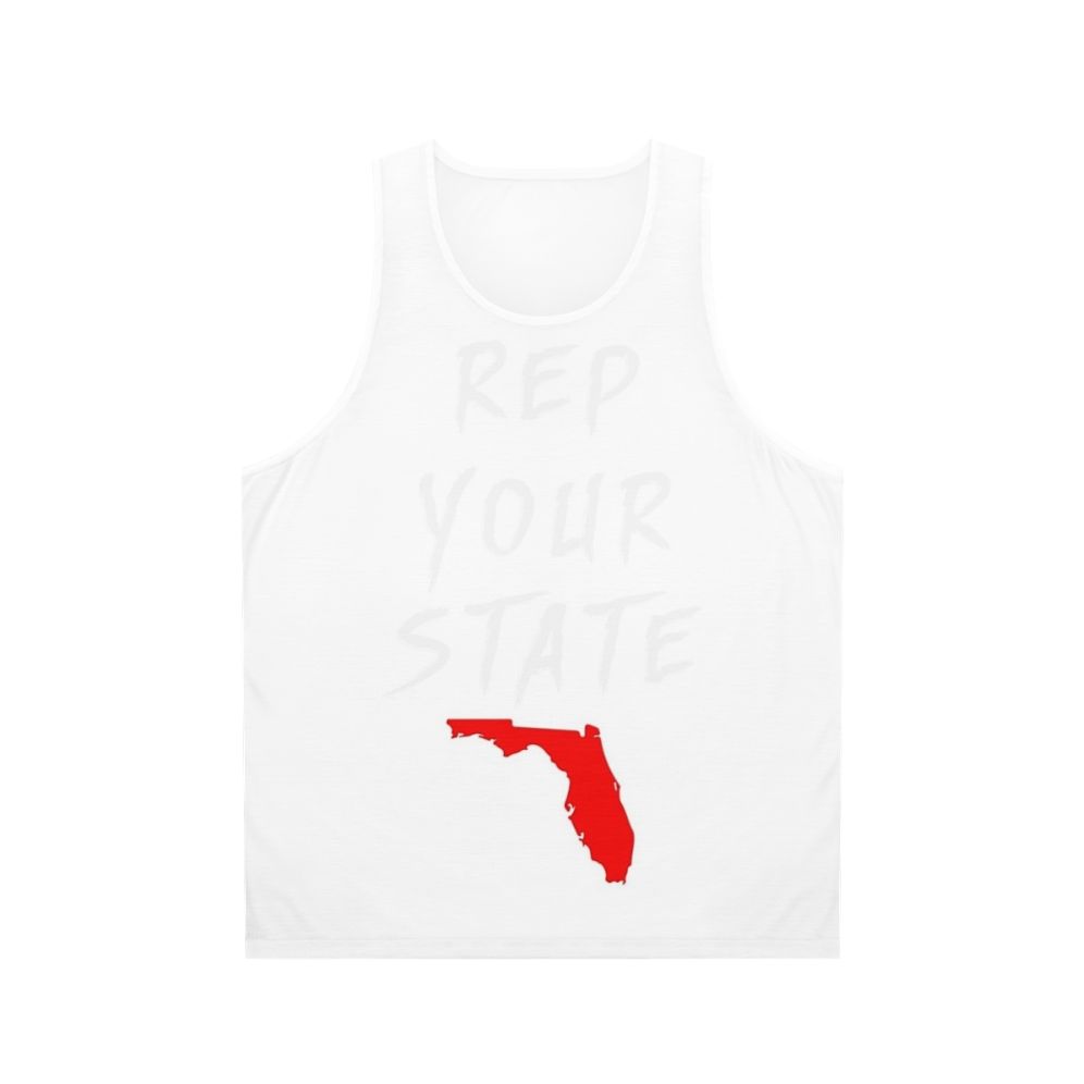 Unisex Florida state pride tank top