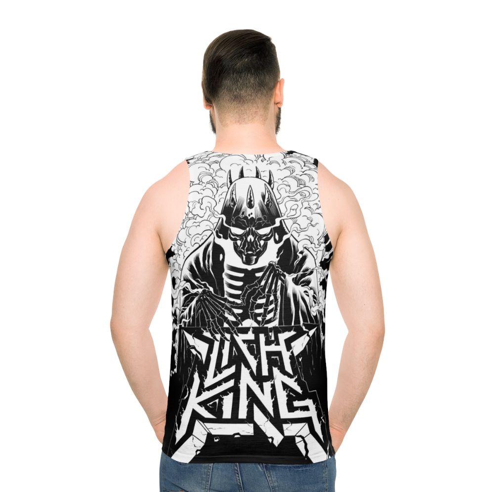 Lich King Nucleomancer Unisex Heavy Metal Tank Top - men back