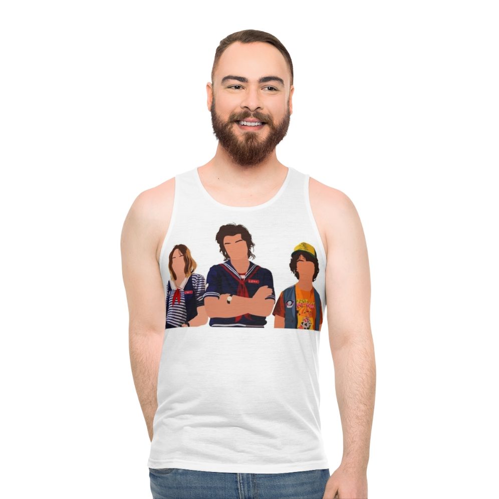 Scoops Ahoy Stranger Things Unisex Tank Top - men