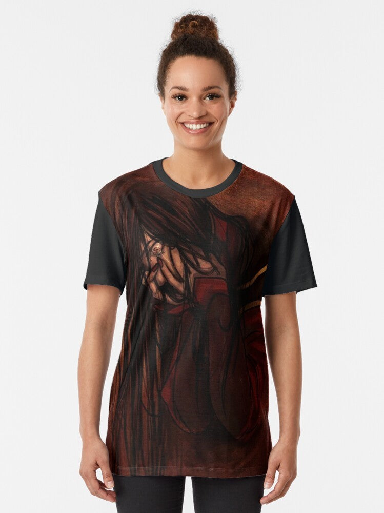 Azula from Avatar The Last Airbender graphic t-shirt design - Women