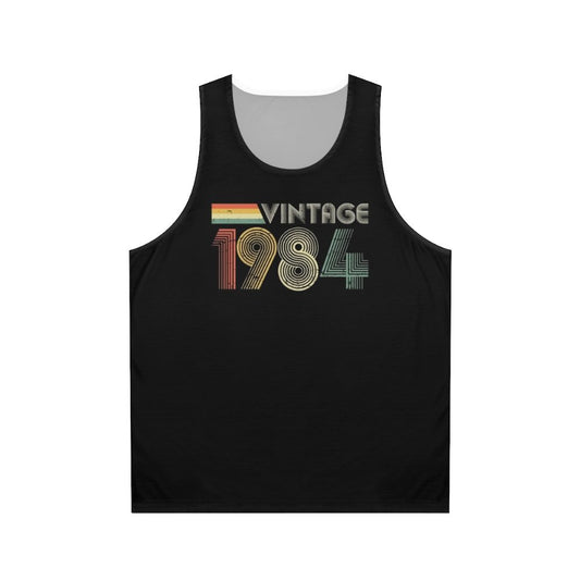 Vintage 1984 40th Birthday Unisex Tank Top