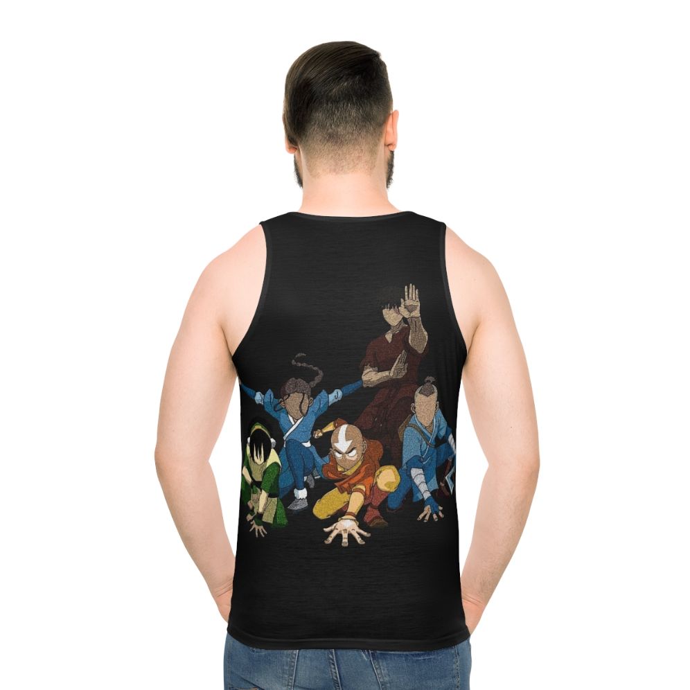 Avatar The Last Airbender Unisex Tank Top - men back