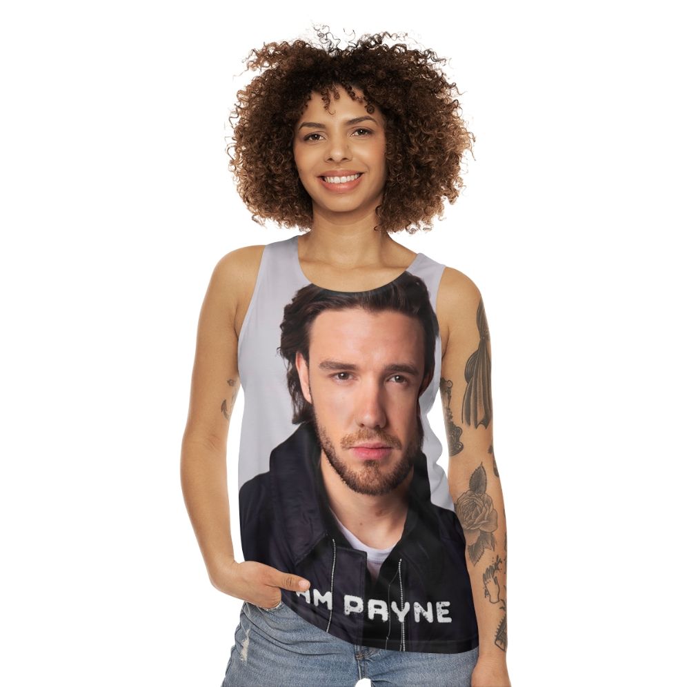 Liam Payne Naughty Boy concert tour unisex tank top - women